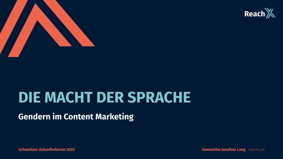 Schweitzer Zukunftsforum - Die Macht der Sprache - Samantha Lang - Download